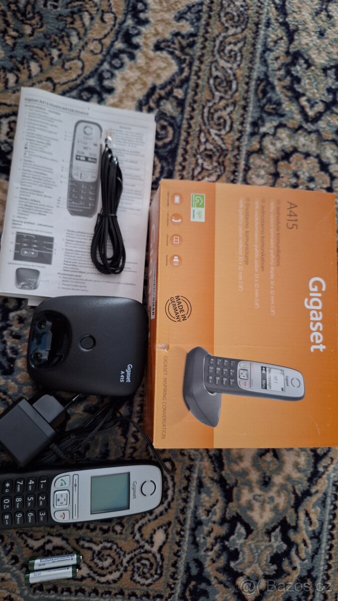 Gigaset A415 a VOIP Linksys SPA 1001