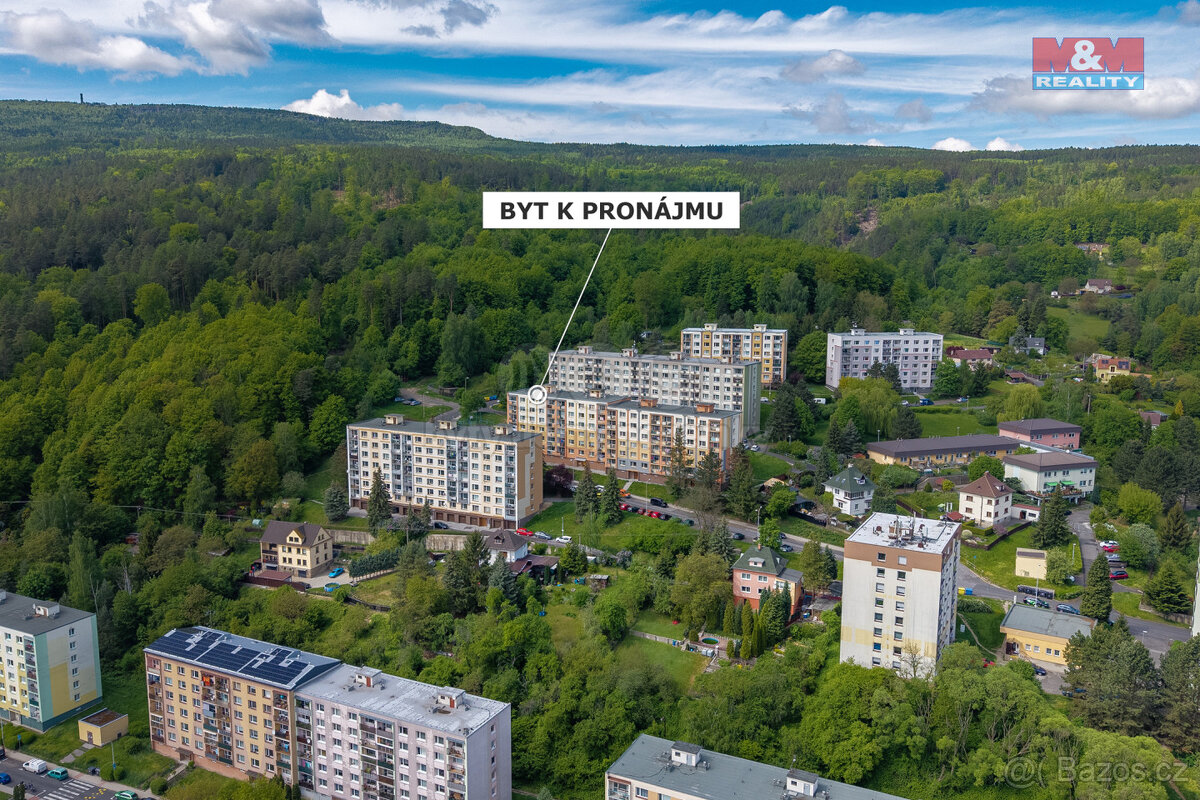 Podnájem bytu 1+1, 33 m², Děčín, ul. Na Vyhlídce
