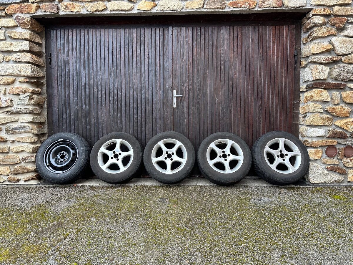 Alu disky Fiat + rezerva plech