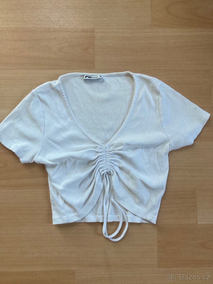 Triko crop vel.S
