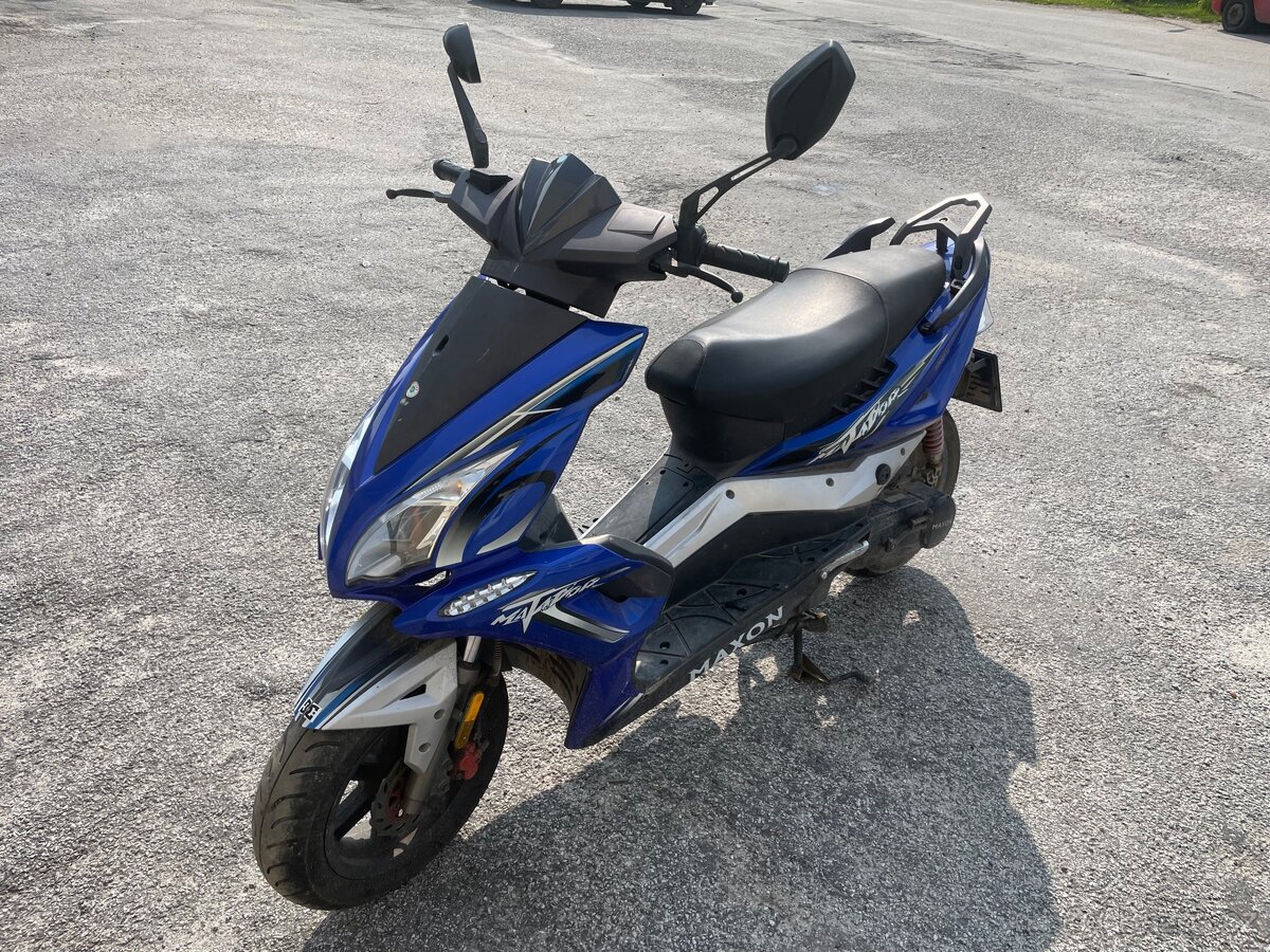Benzinovy 2t skutr matdor maxon 50ccm