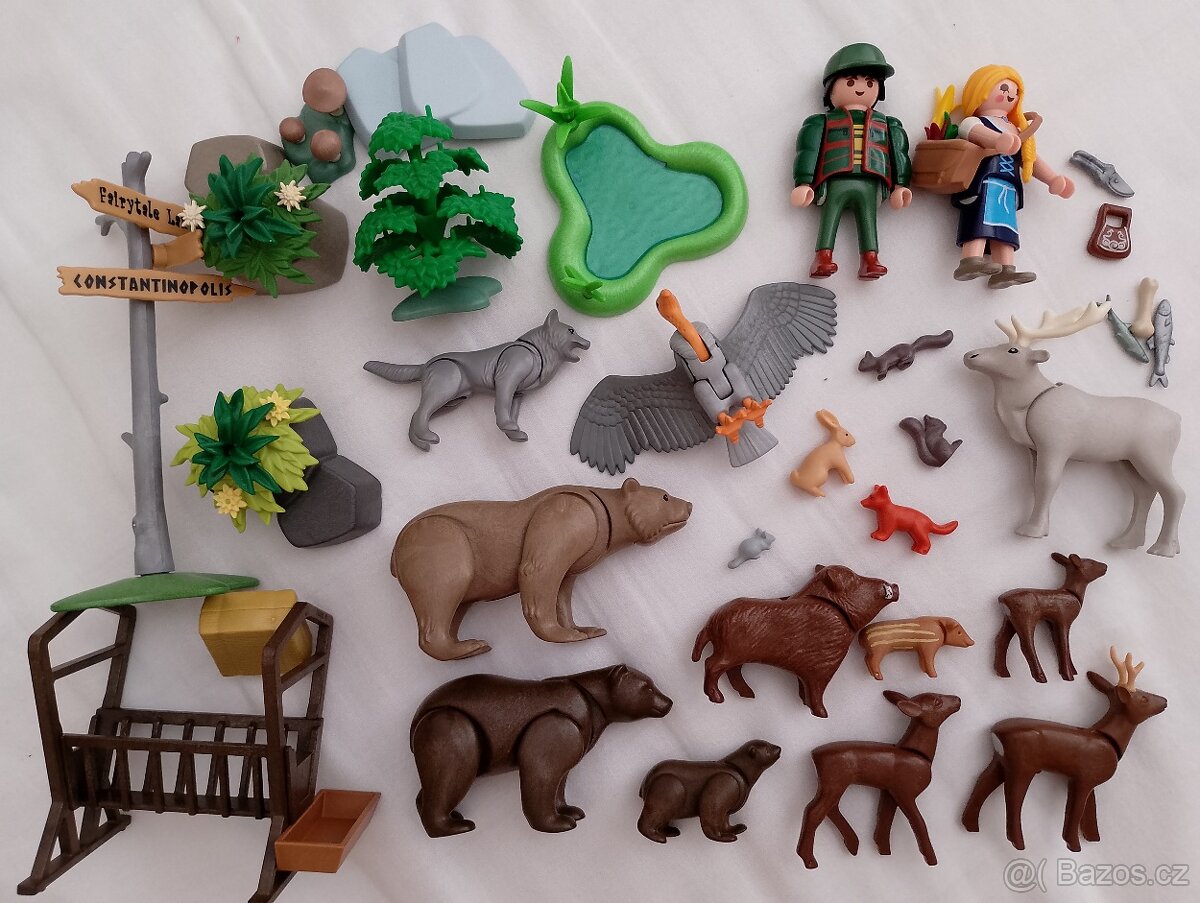 SET Playmobil lesní zvířátka