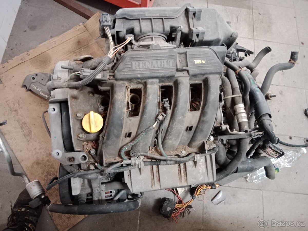 Motor Renault K4J 1.4 16V - komplet nastrojený