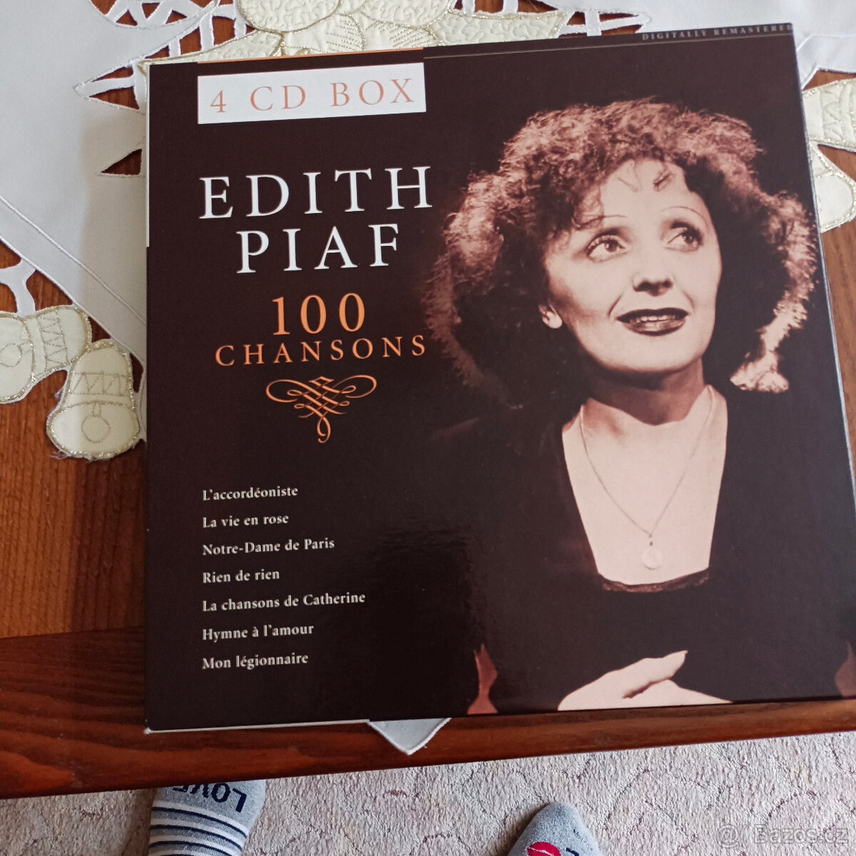 EDITH PIAF - album 4 CD hitů