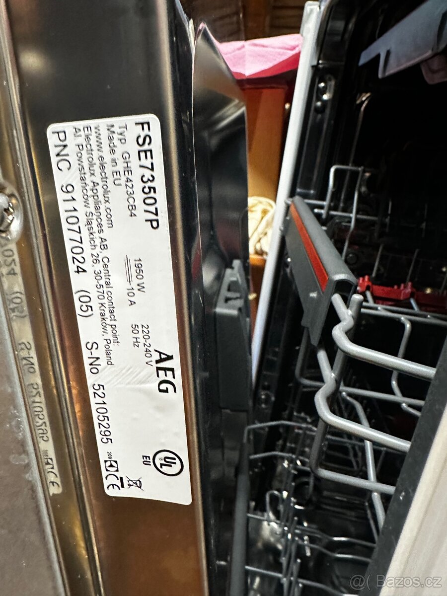 Vestavná Myčka AEG FSE73507P