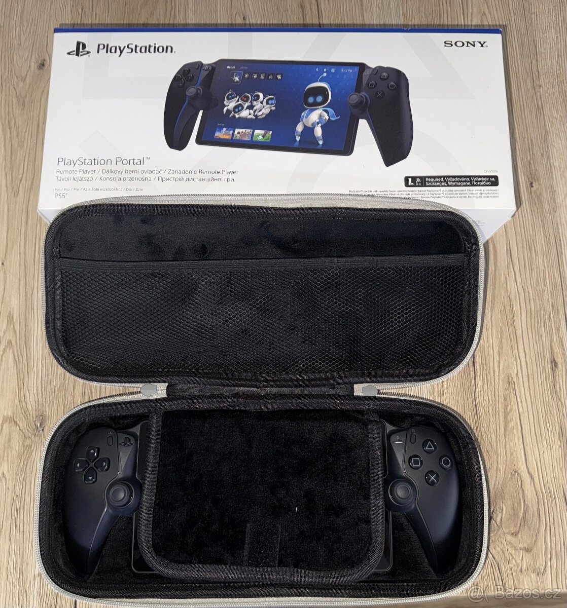 Playstation Portál, černý, záruka 19 měs., pouzdro