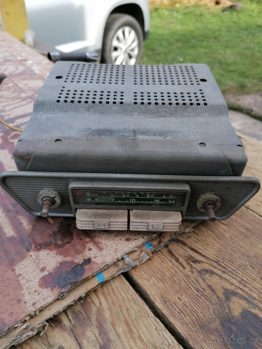Historické autorádio Blaupunkt