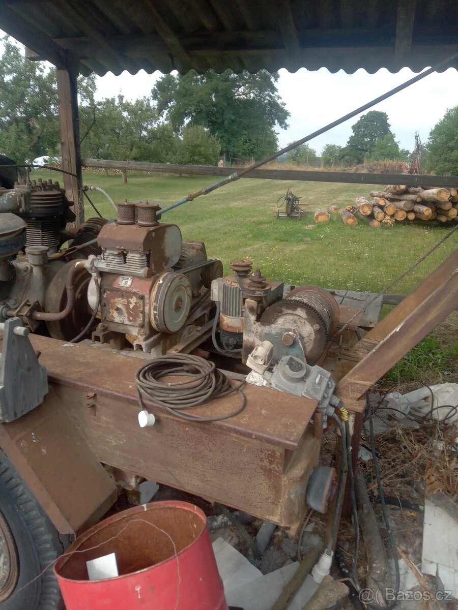 kompresor s navijákem