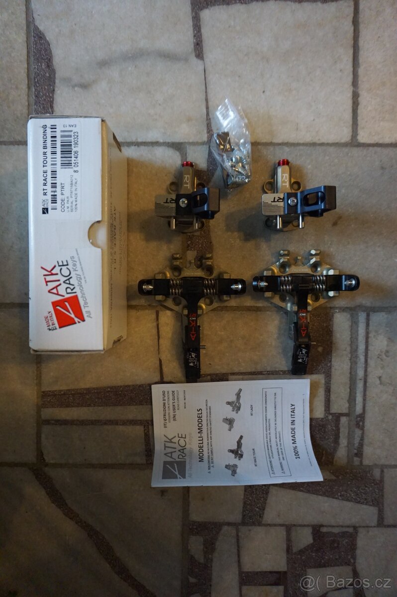VÝPRODEJ NOVÉ skialpové vázání ATK RT Race Tour