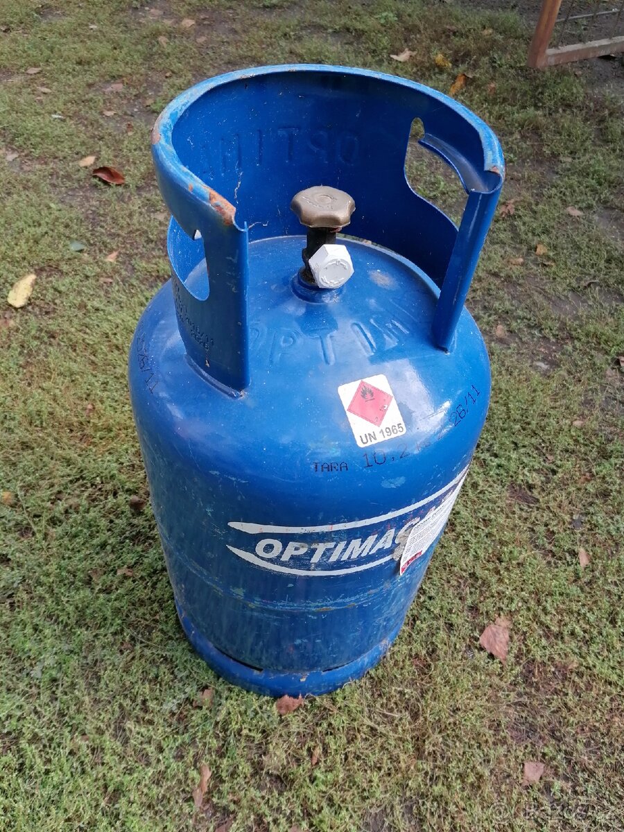 Plynová bomba či lahev na propan butan