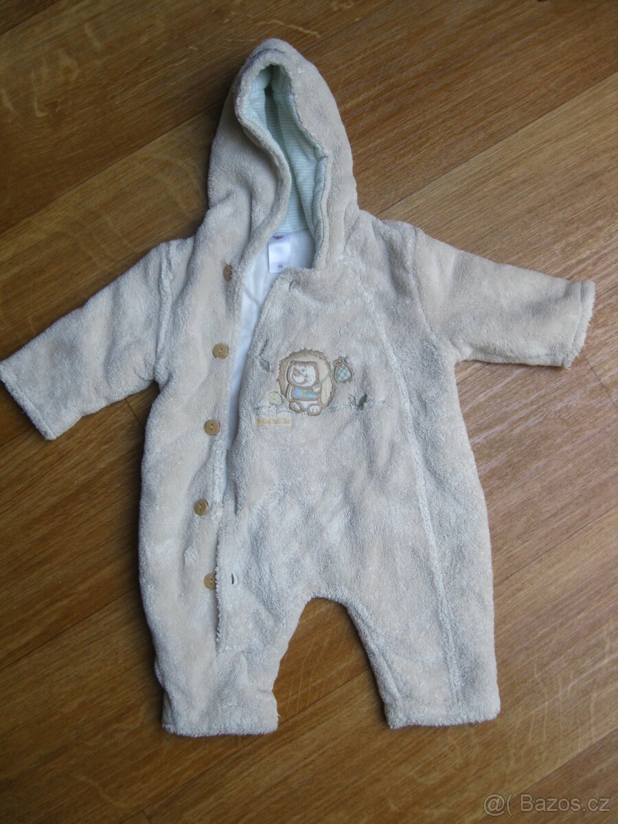 Zimní overal pro novorozence