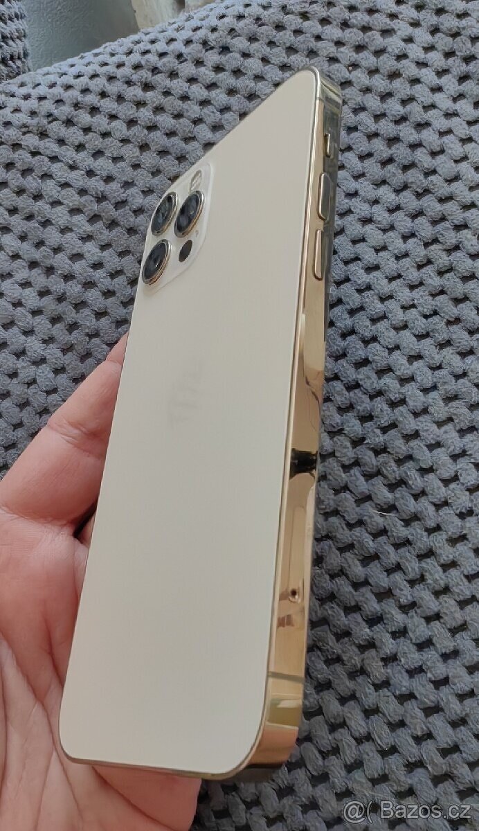 iphone 12 Pro Gold v top stavu baterie 100%