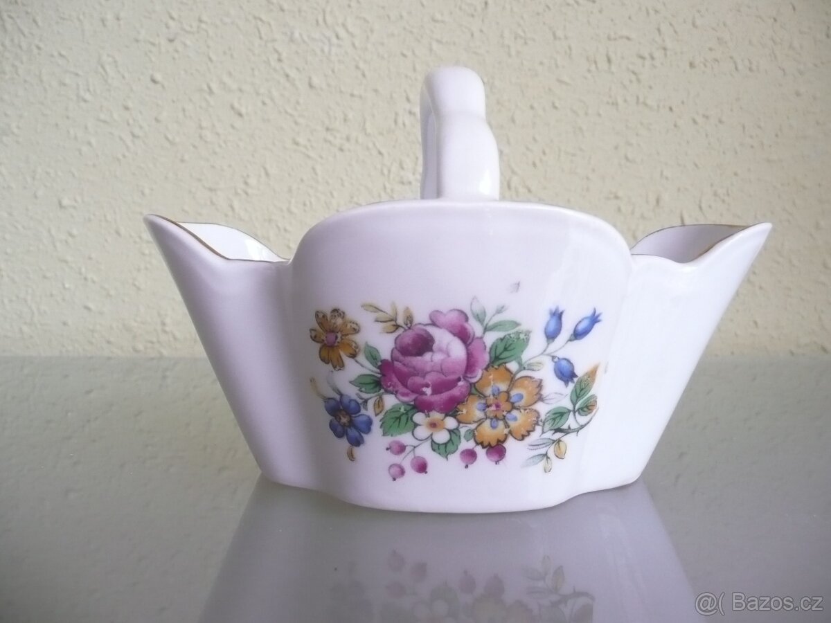 Porcelánový košíček zn. PM-Moschendorf, Bavaria