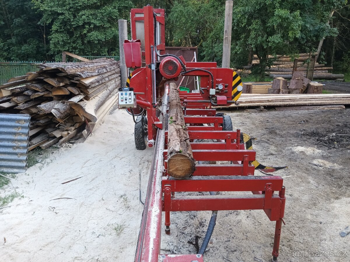 Kmenová pila, katr, kmenová pásová pila