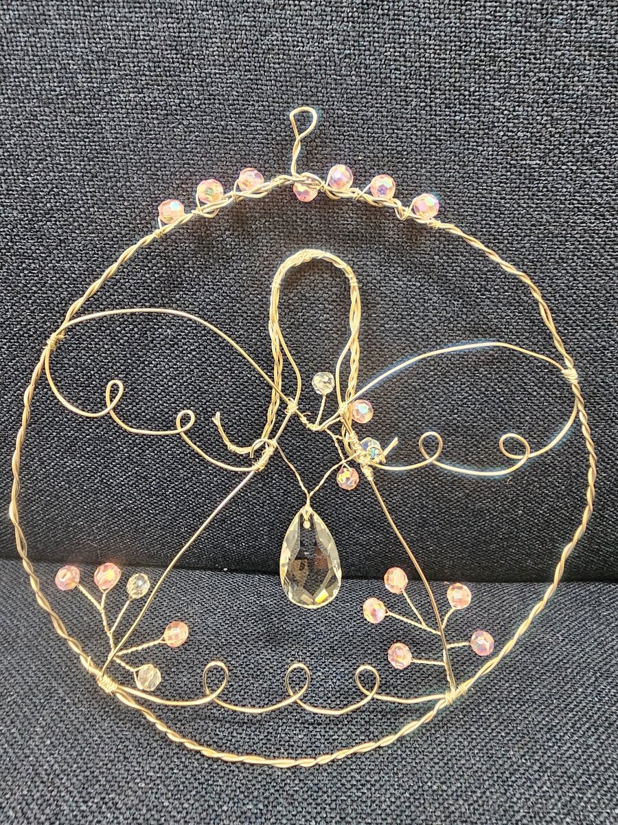 Drátovaní andělé - ruční řemeslná výroba