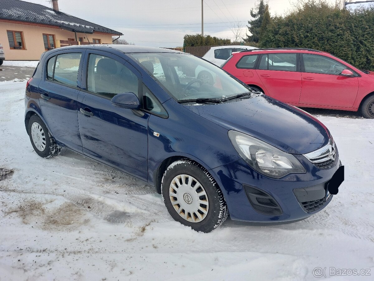 Opel CORSA 1.0i, rv.2015, 1.majitel, najeto 86tkm