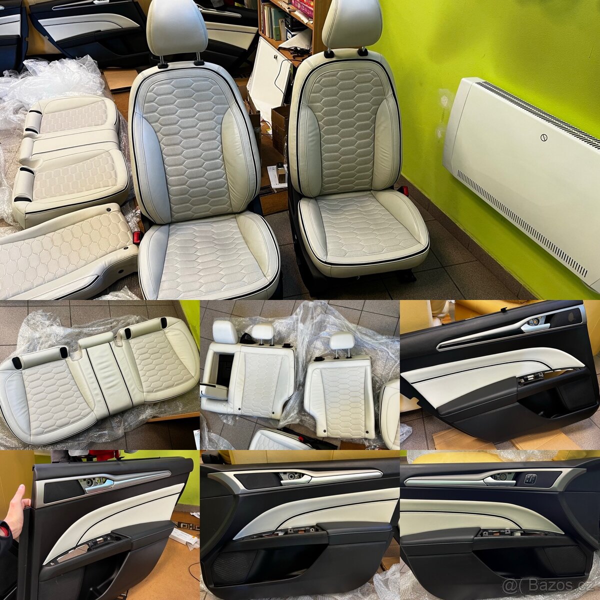 Ford Mondeo MK5 Vignale sedačky (ventilace, masáž)