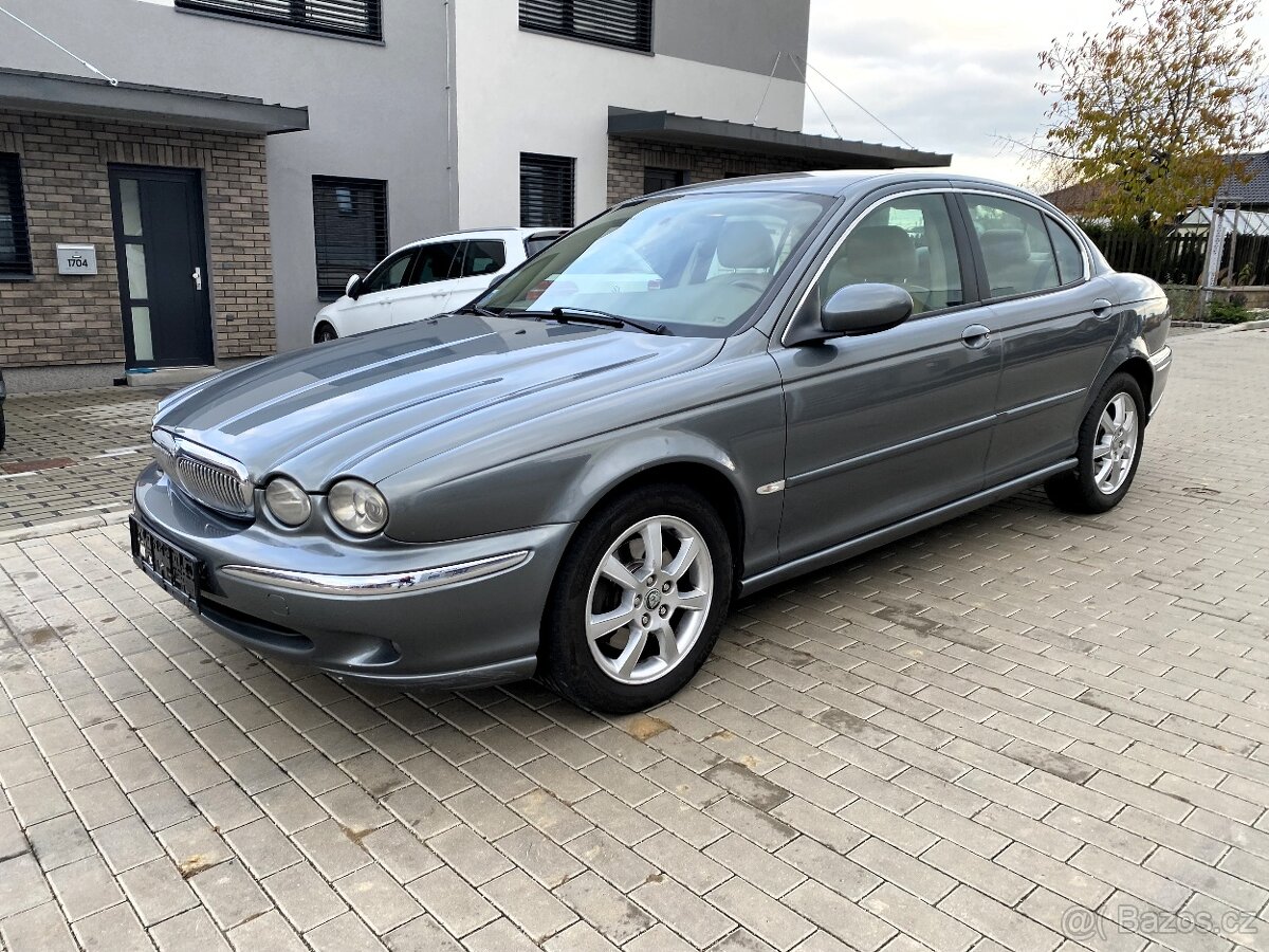 Jaguar X-Type 2.0 TD, 96 kW, r. 10/2005, kůže, ALU, nová STK