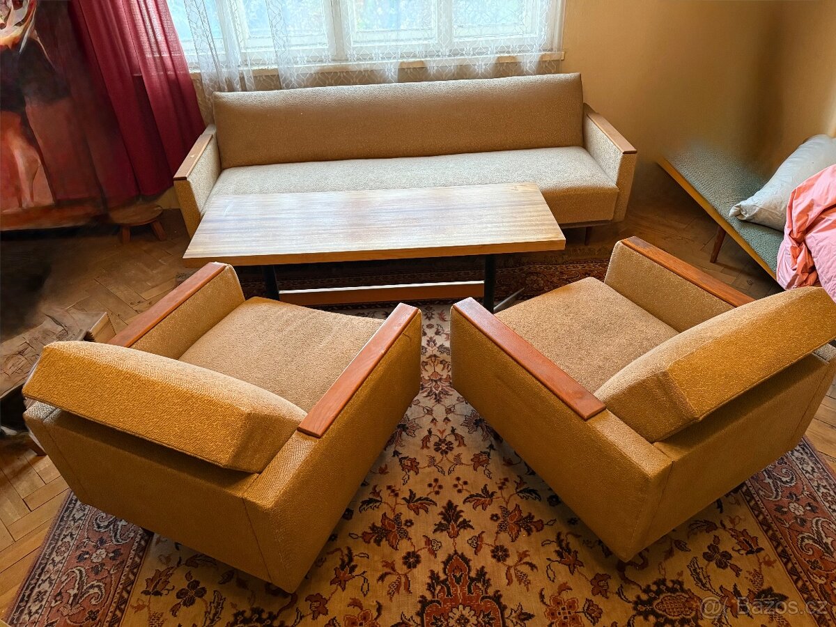 Retro sedací souprava