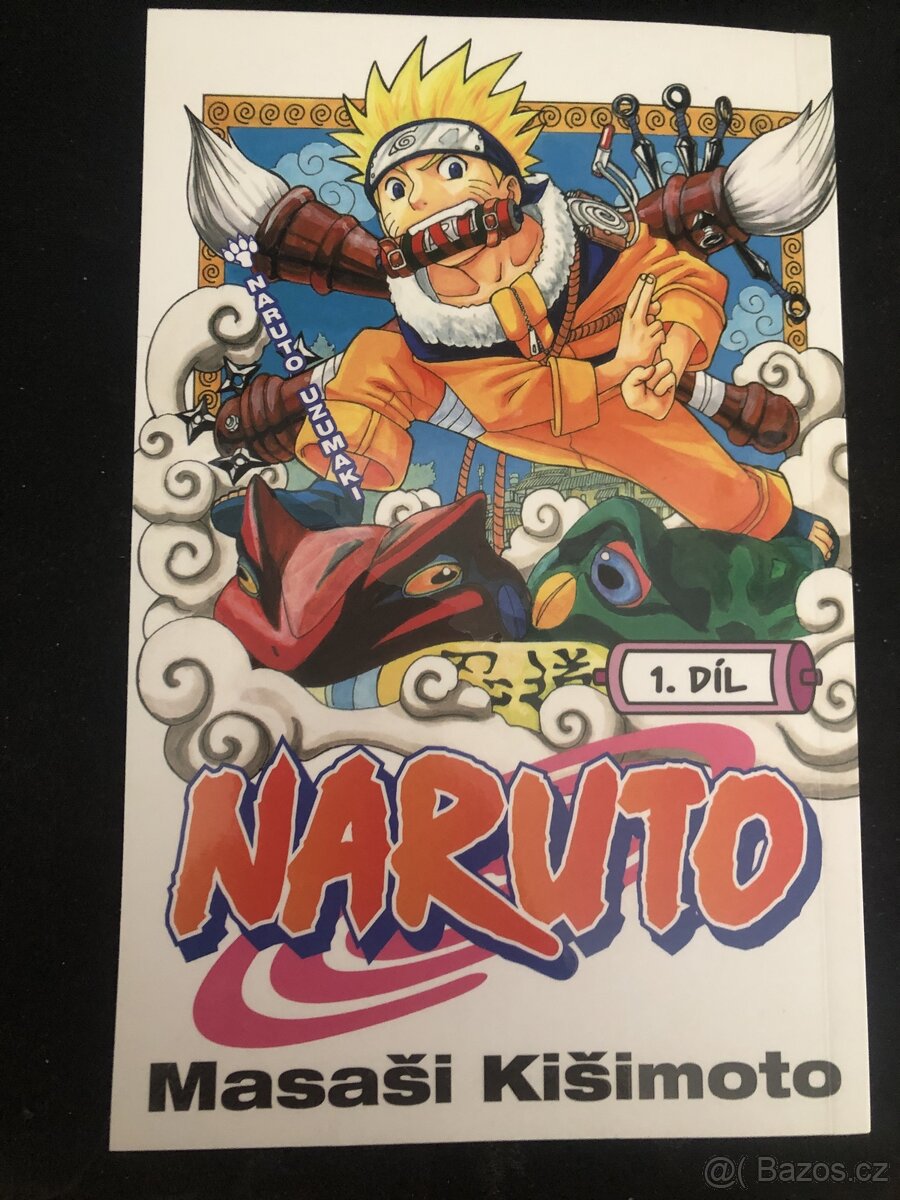 Naruto a jujutsu kaisen mangy 1 dil.