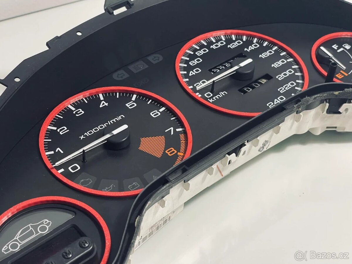 Honda CRX Del Sol - Kroužky do budíku