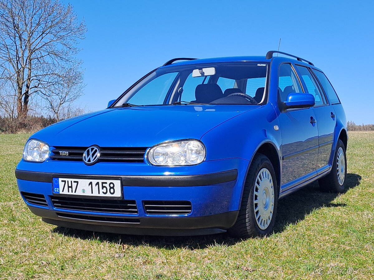 Prodám VW Golf IV - 1.9 TDI 66KW ALH r.v 1999