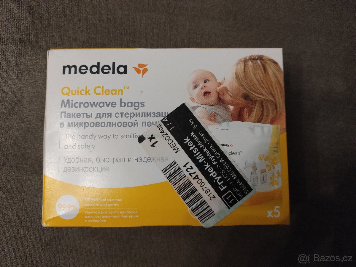 Sáčky pro sterilizaci mikrovlnné troubě Medela
