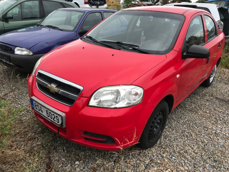 Chevrolet Aveo 1,2i 8V 2006/2008 - díly z pekneho auta