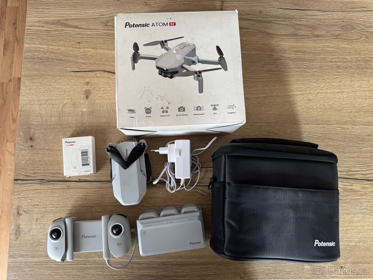 Potensic Atom SE Full combo (tři baterie, brašna..) DRON