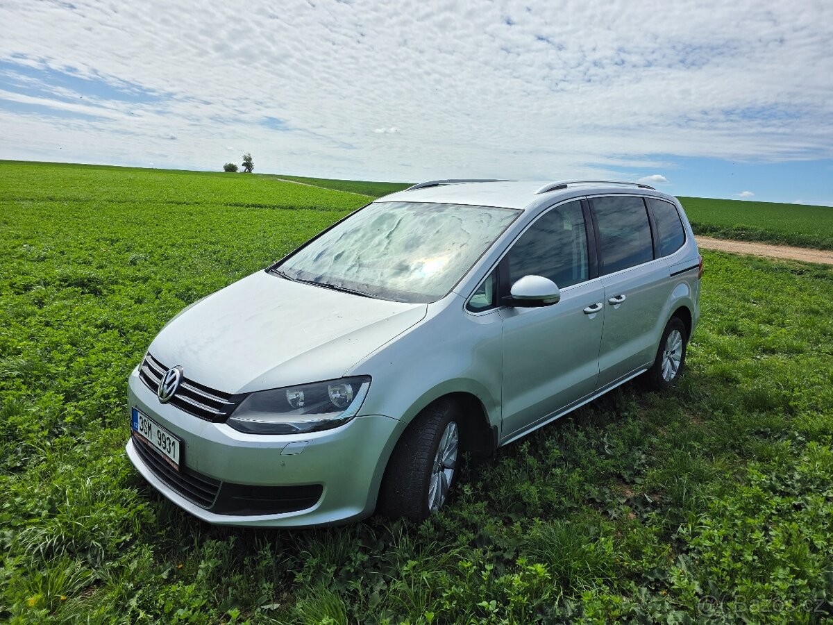 Volkswagen Sharan 2.0tdi 103kw nová stk 7-míst