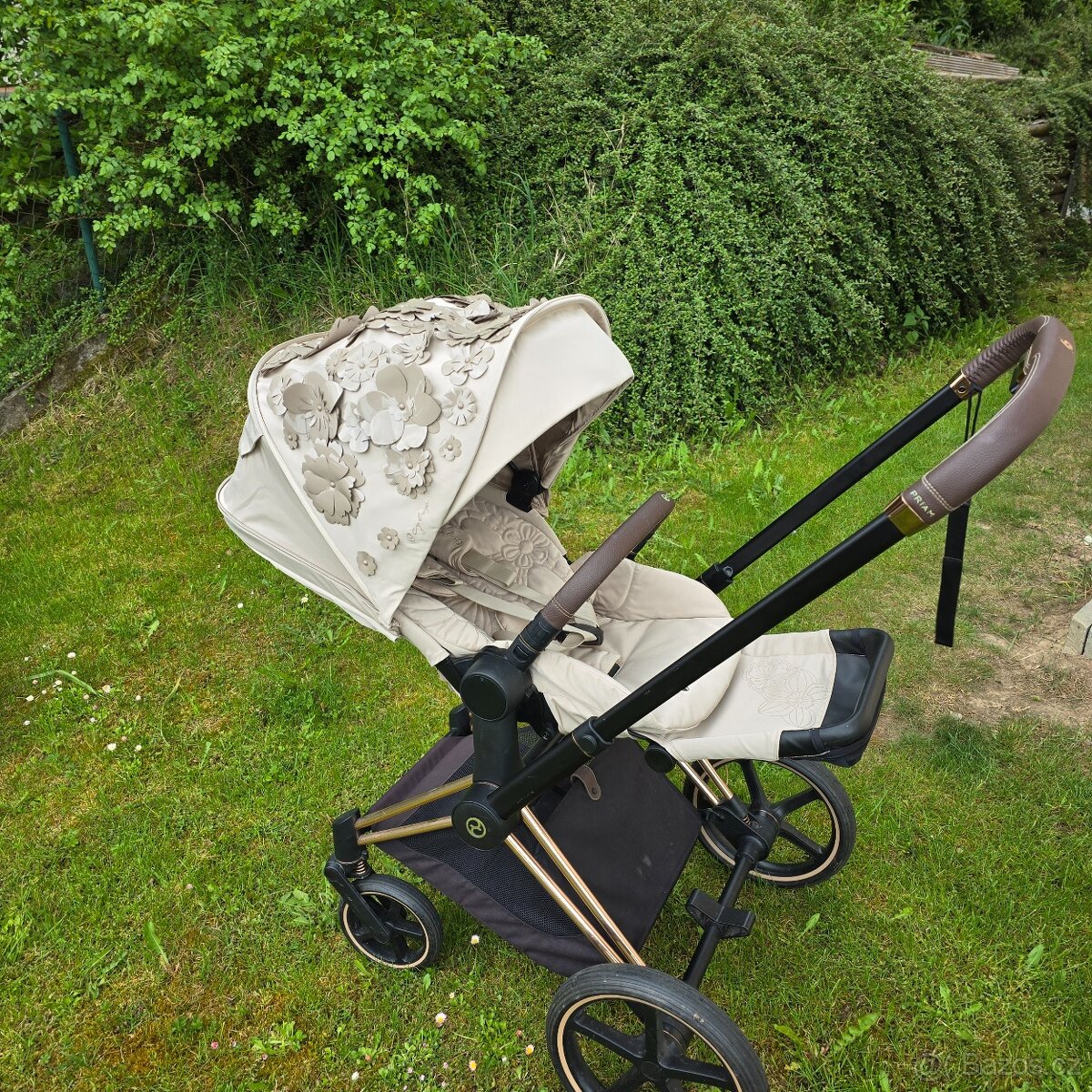 CYBEX Platinum Priam Simply Flowers Mid Beige