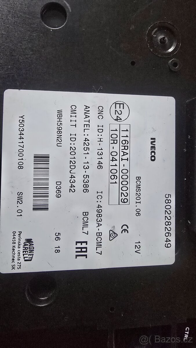 Řídící jednotka elektroniky 5802282649