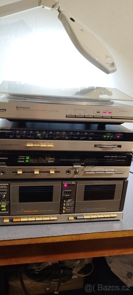 HI-FI Midi system Hitachi MD1 r.v.1983