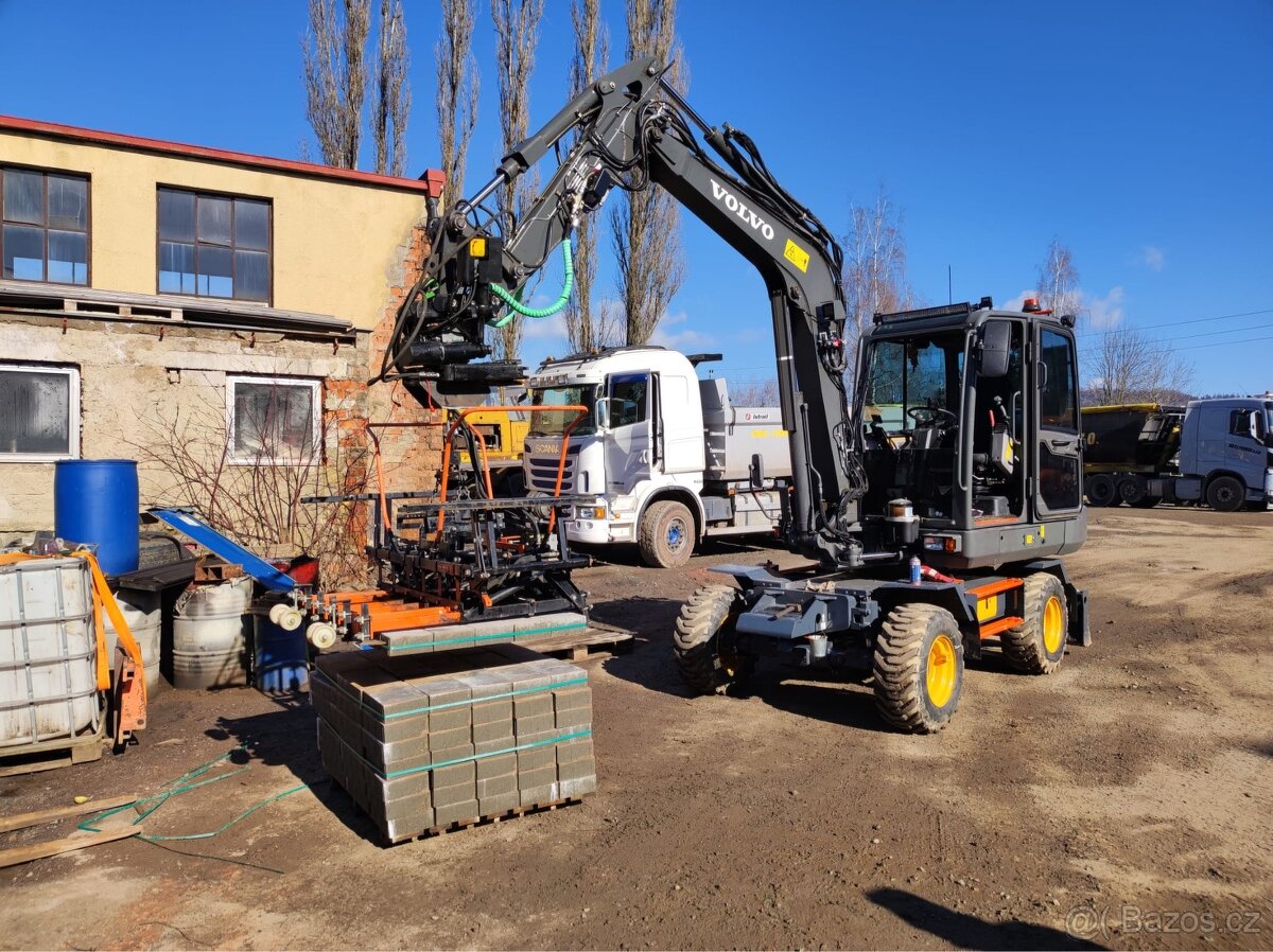 hydraulické kleště na dlažbu