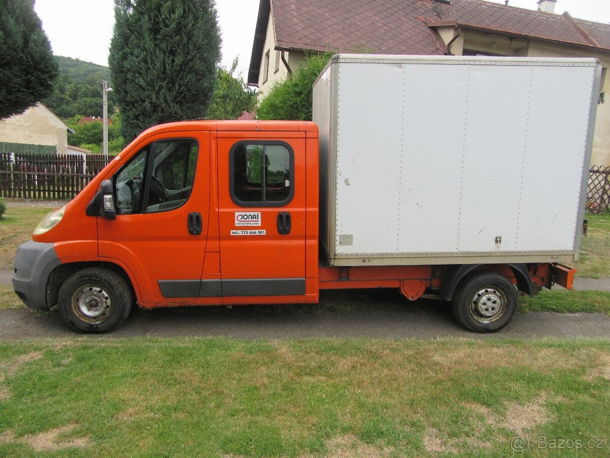 PEUGEOT BOXER 2.2 hdi 88kw. r.v.2008 SKŘÍN BEDNA