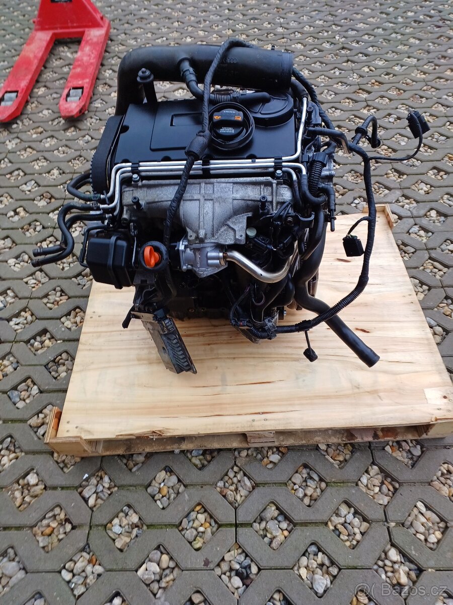 Motor BKD / AZV 2,0 tdi 103kw rok 07 dovoz