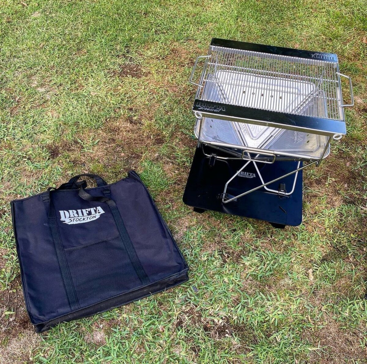 Nerezové skládací ohniště/gril Drifta Stockton Firepit