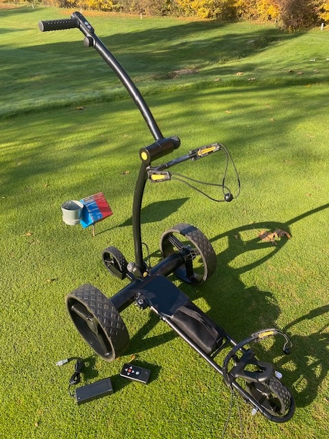 Elektrický golfový vozík s dálkovým ovládáním