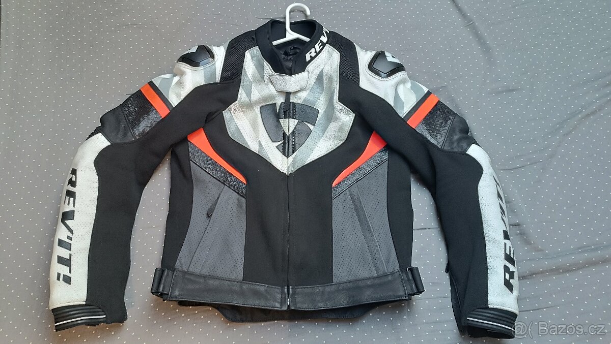 Motocyklová koženo-textilní bunda Revit Hyperspeed 2 Air