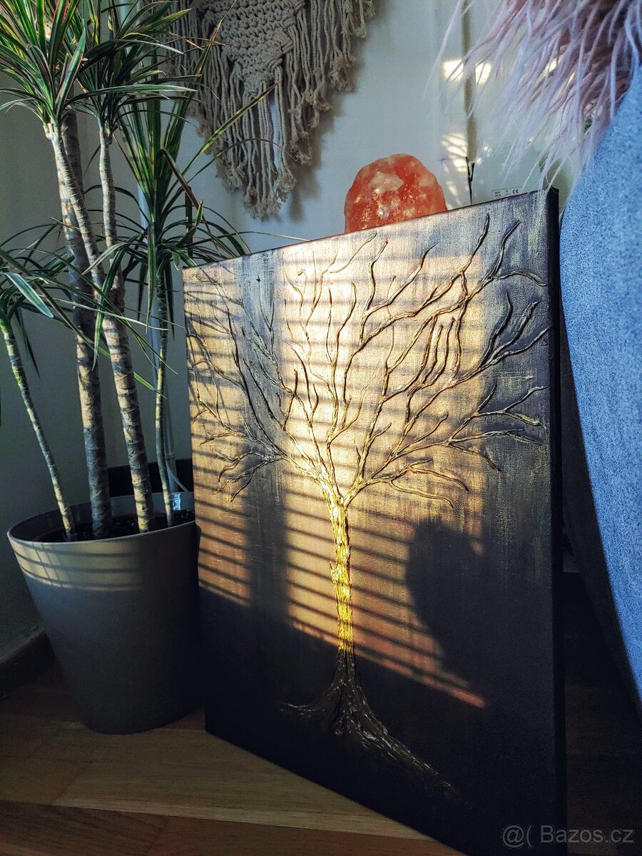Obraz 40x50 Zlatý strom
