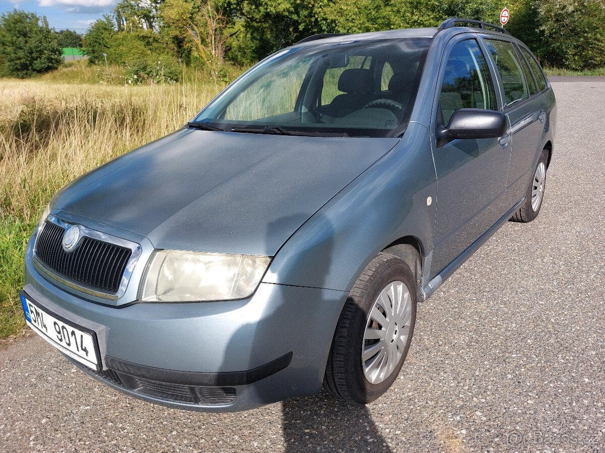 Škoda Fabia 1,9 SDi 47kW KLIMATIZACE