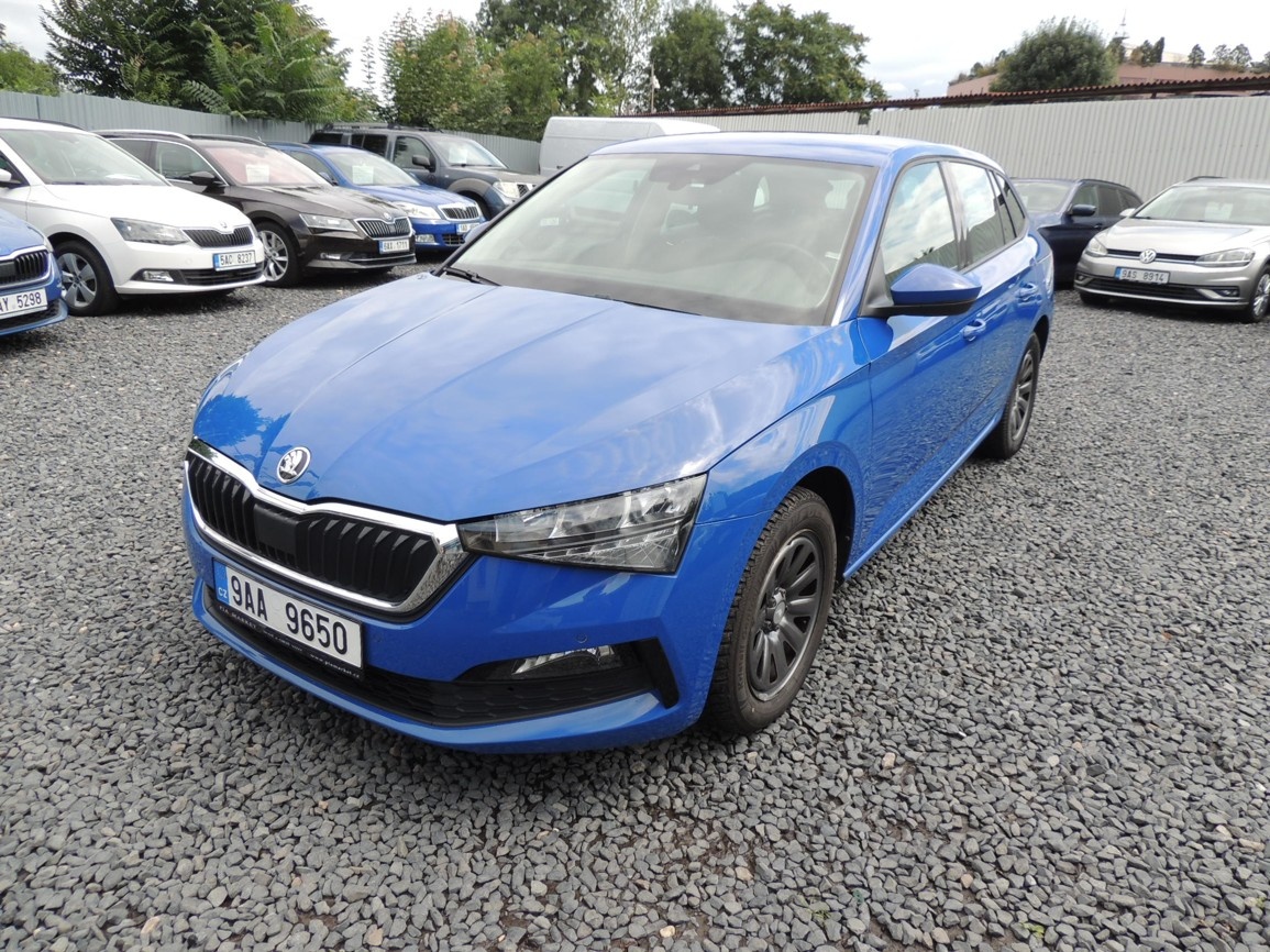 Škoda Scala 1.0TSi,81kw,DSG,2022.ČR,1majitel,-21%DPH