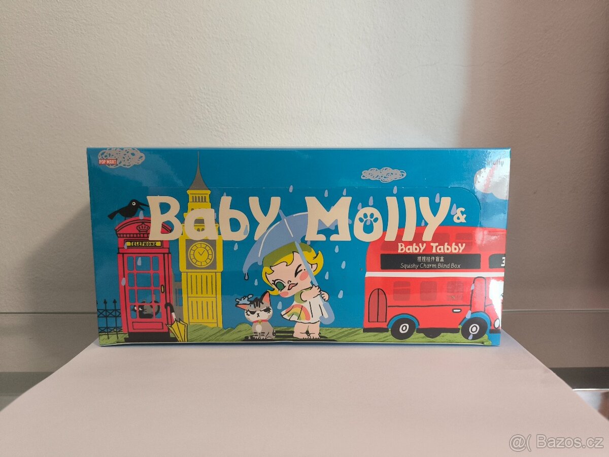 Baby Molly & Baby Tabby Series-sada přívěsků s roletou Pinch