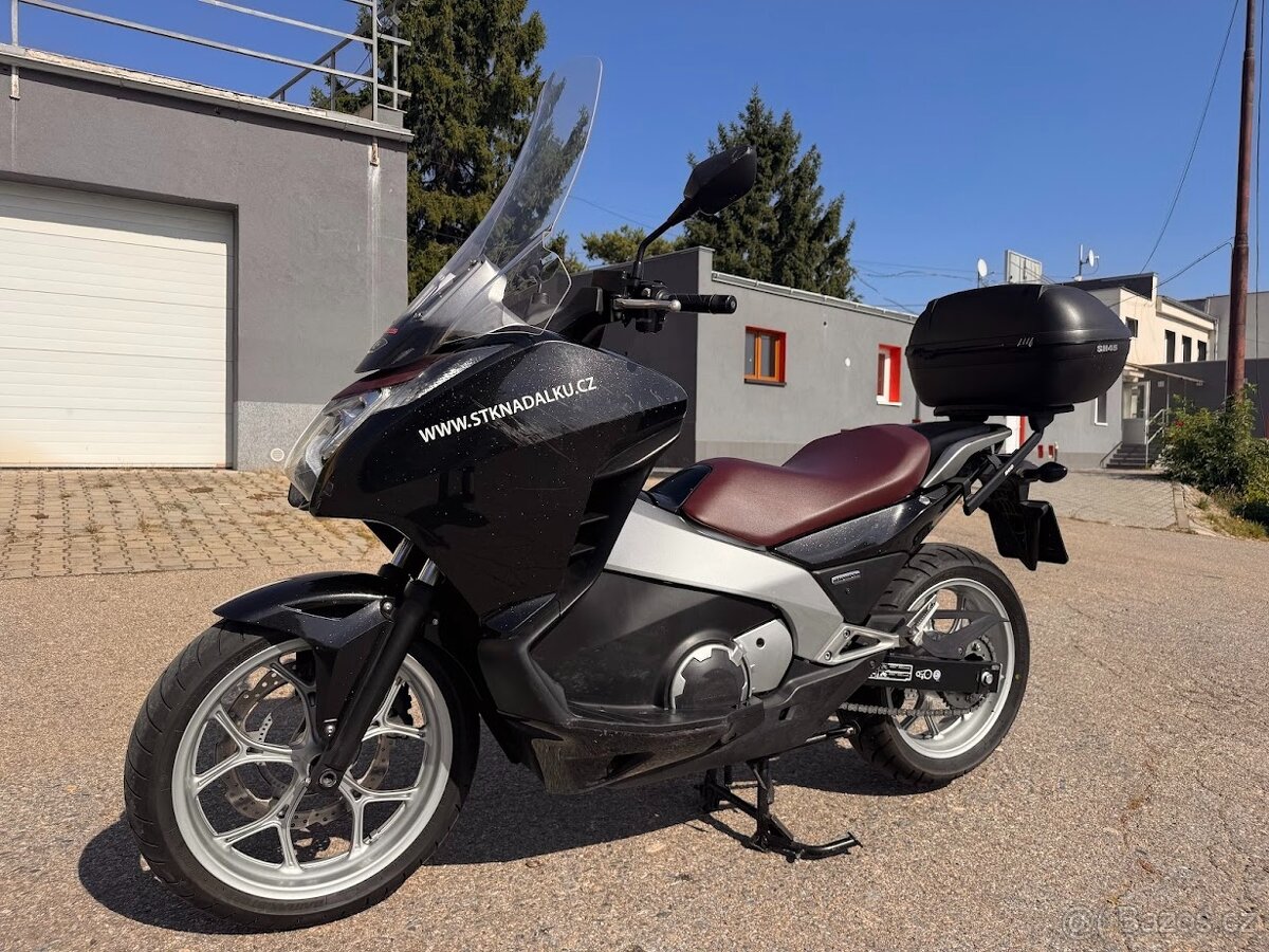 2012 HONDA  NC 700 d INTEGRA, po servisu, nové pmeu