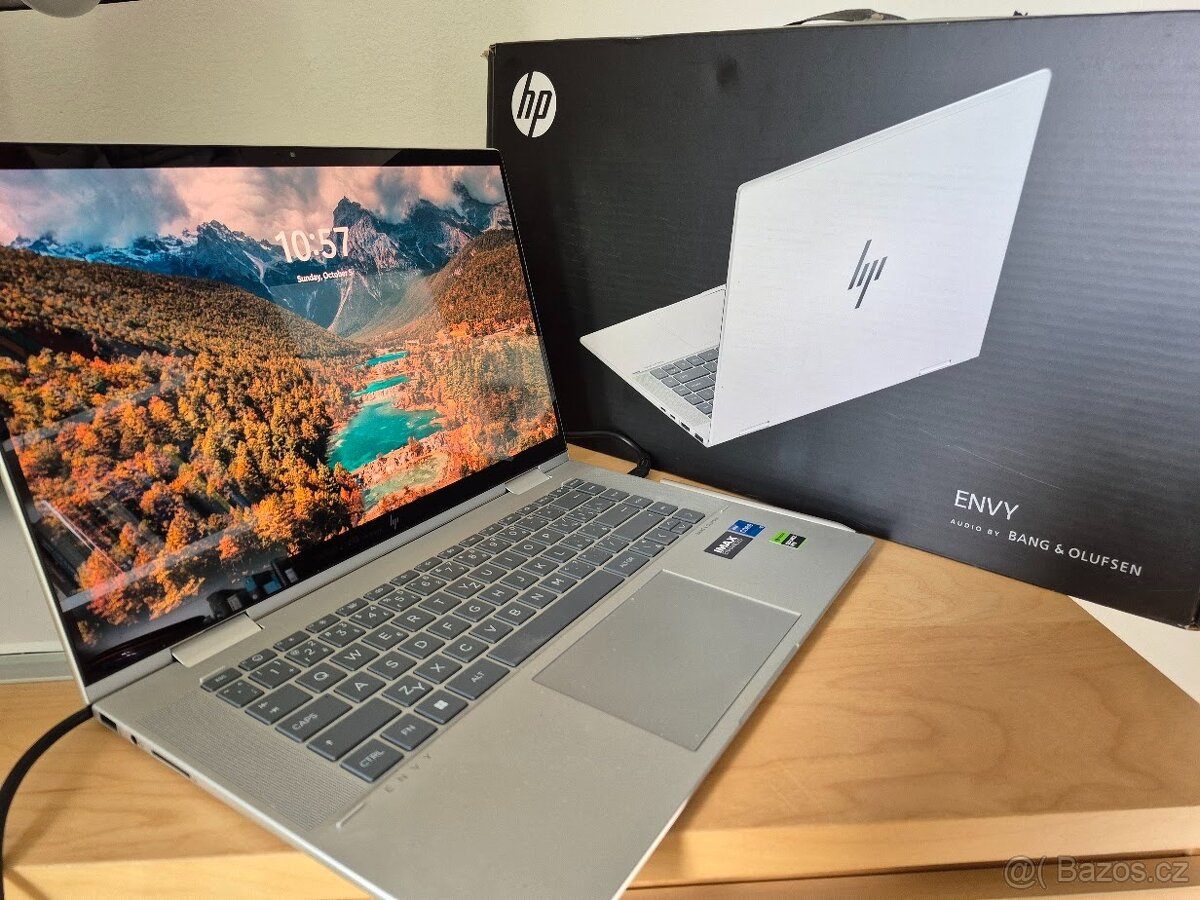 HP ENVY x360, dotykový OLED, v záruce, kupován 11/2024