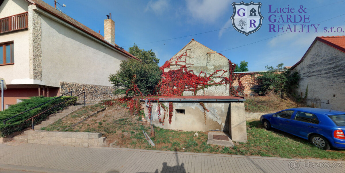 Prodej, vinný sklep s rodinným domem, 155 m2, Přítluky