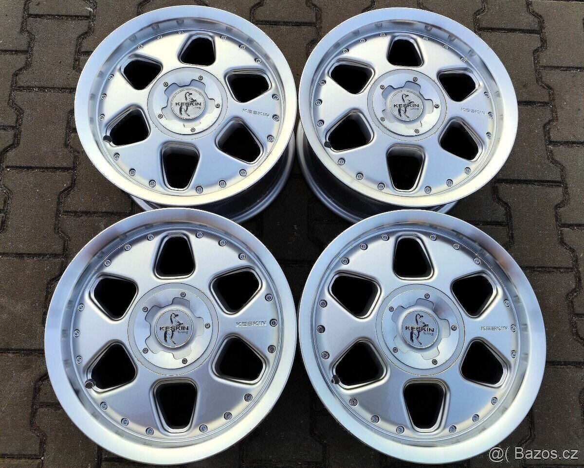 Alu kola originál Keskin 5x100,5x112 R15 NOVÁ SADA