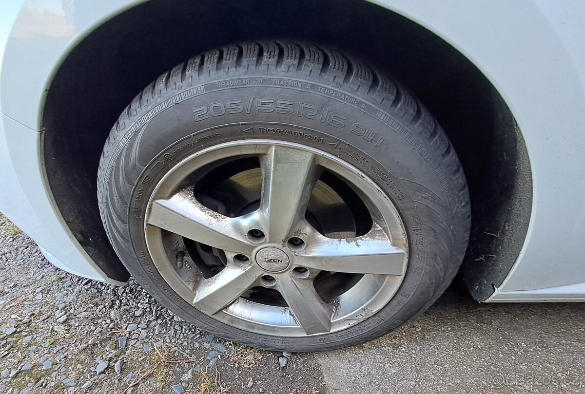 disky se zimními pneu