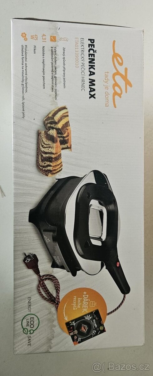 Nový elektrický pečící hrnec ETA
