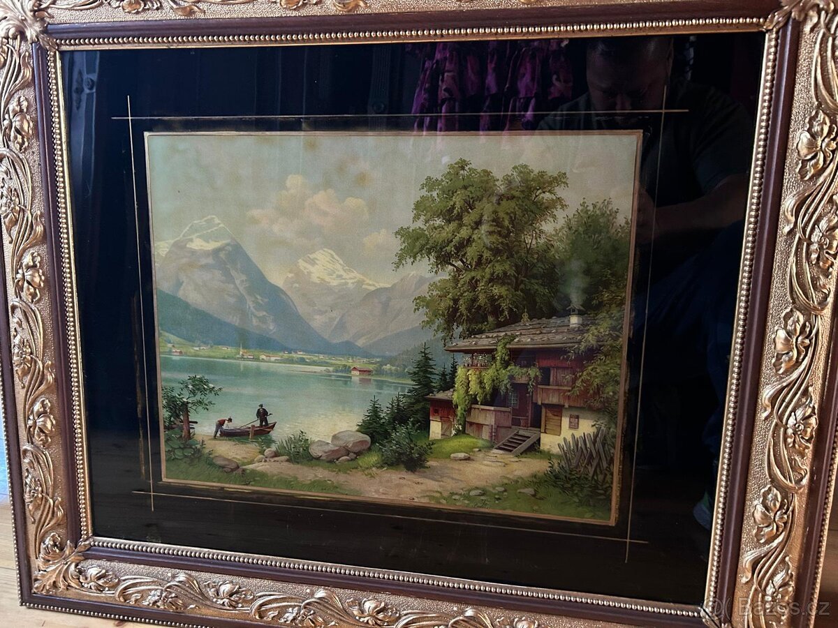 Starý obraz romanťák